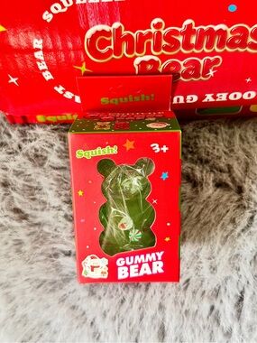 Gummy Bear Squishy Green New in Box